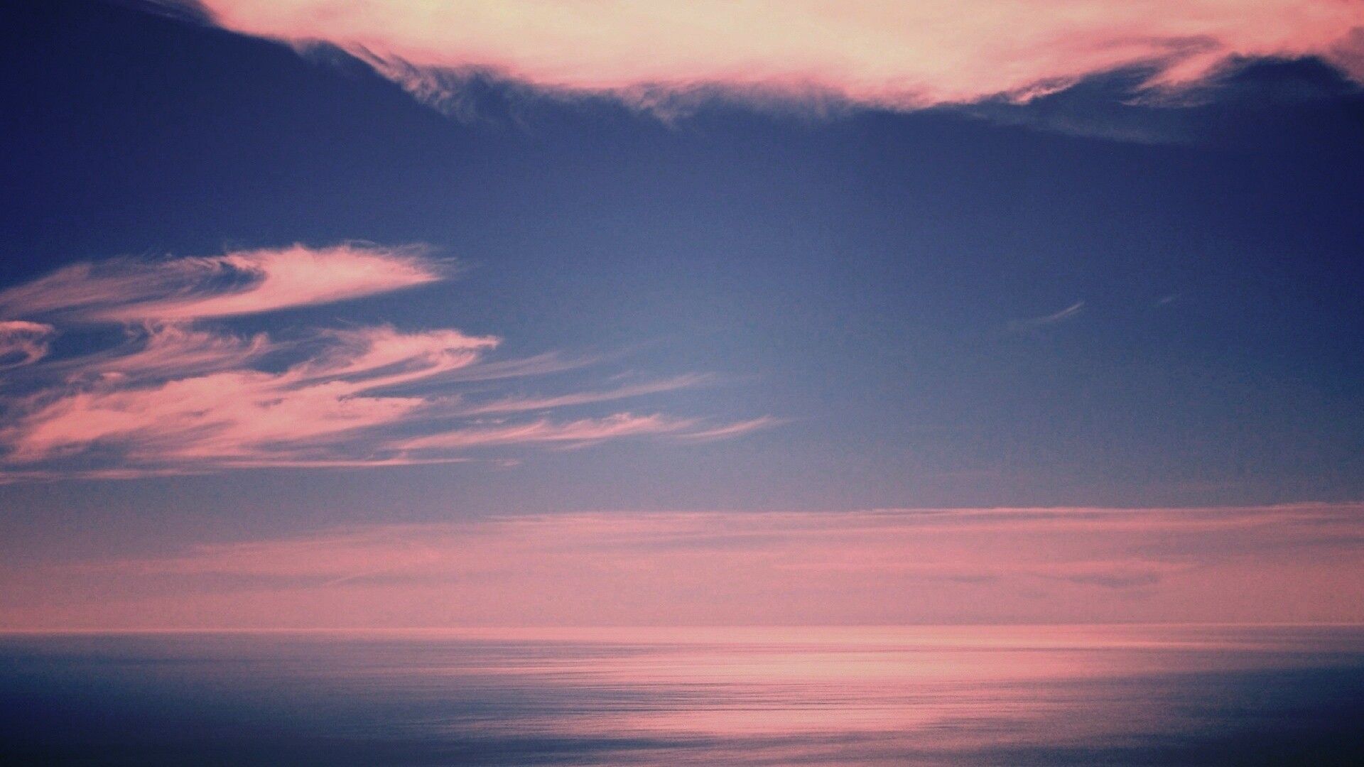 Чистый морской горизонт обои