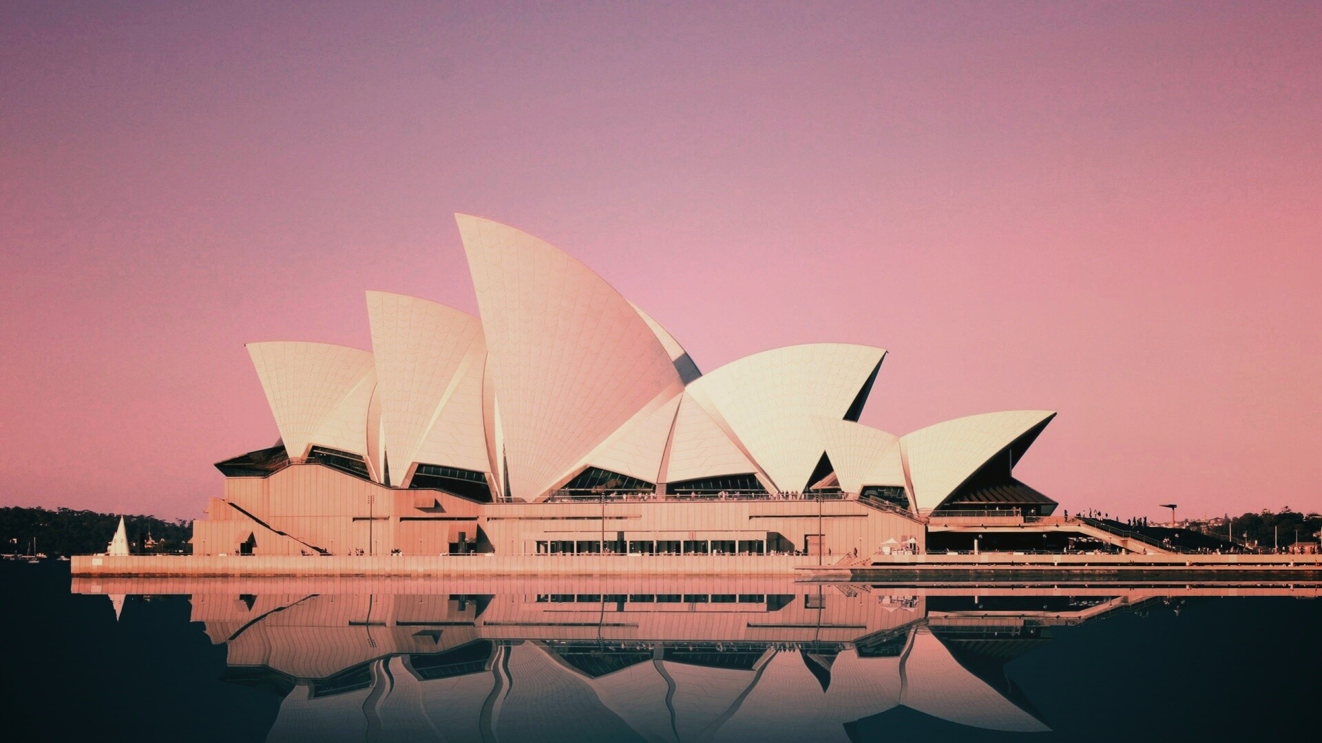 Сиднейский зал оперы обои