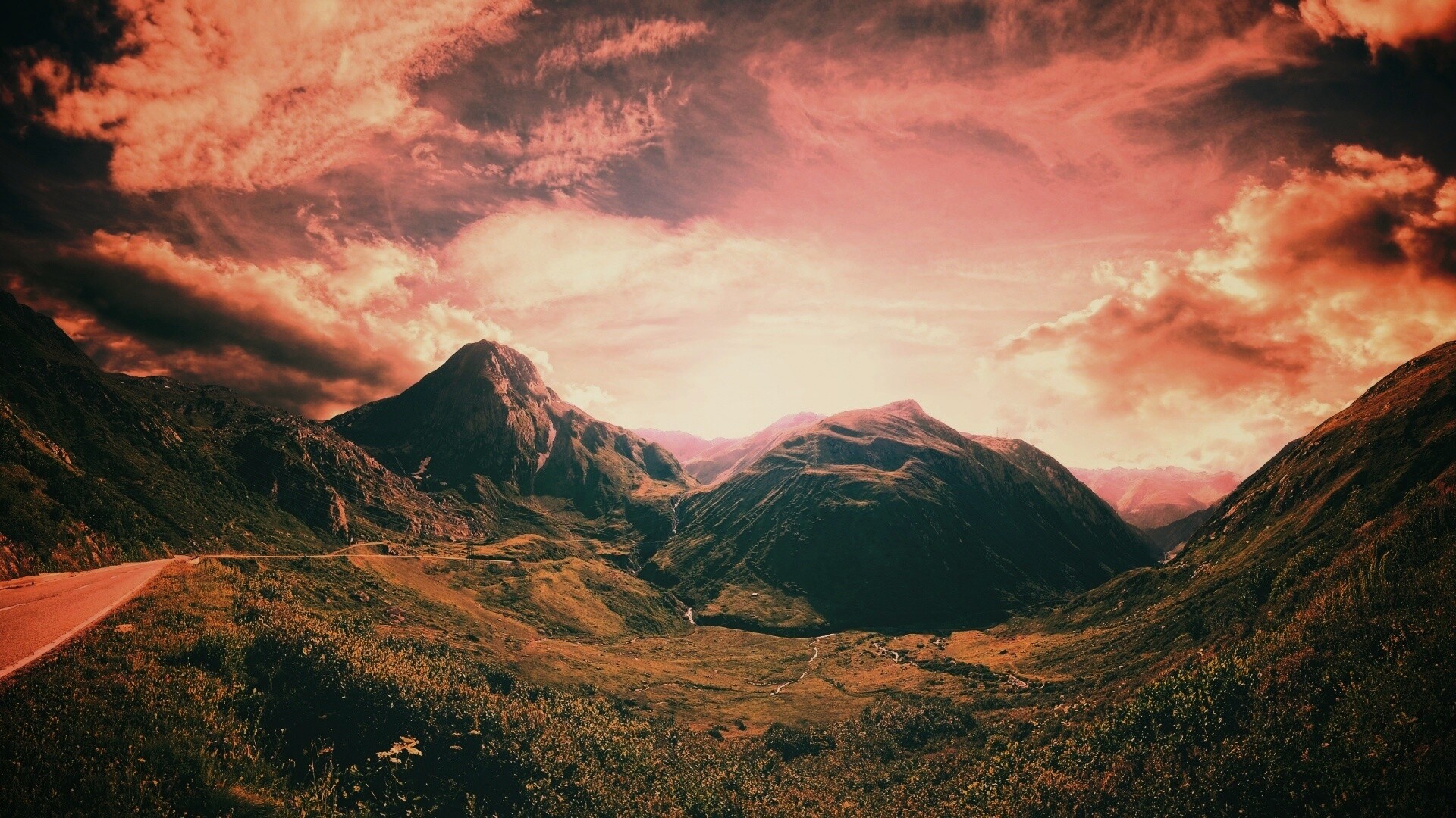 Нетронутый уголок обои