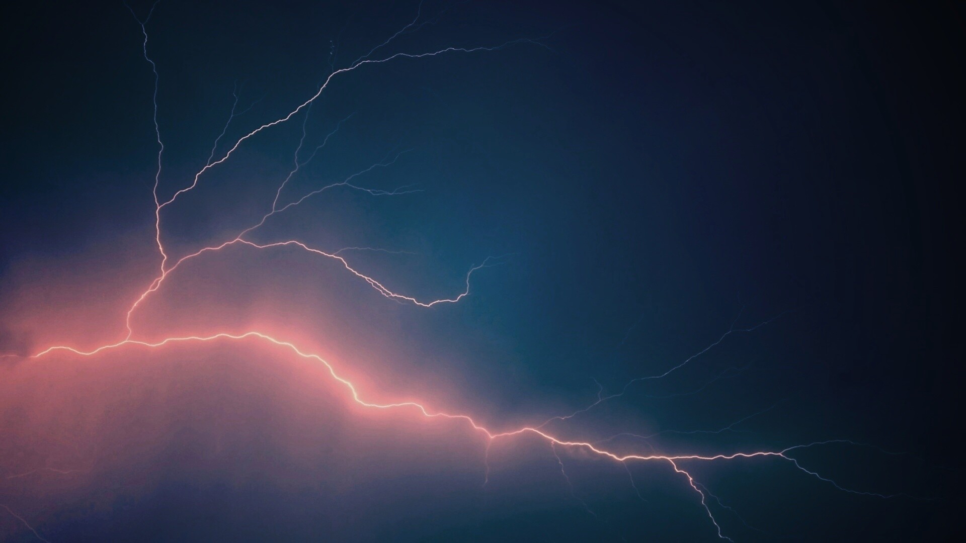 Ветвистая молния обои