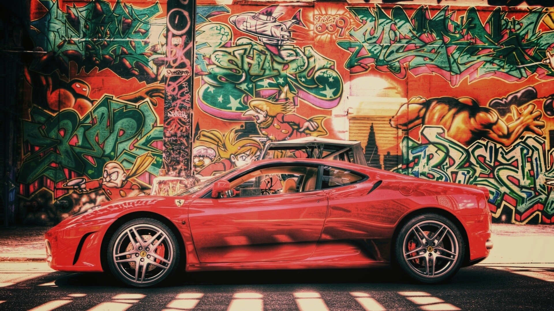 Роскошный Ferrari обои