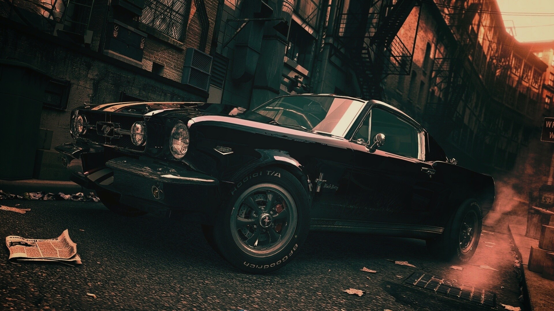 Форд Мустанг обои