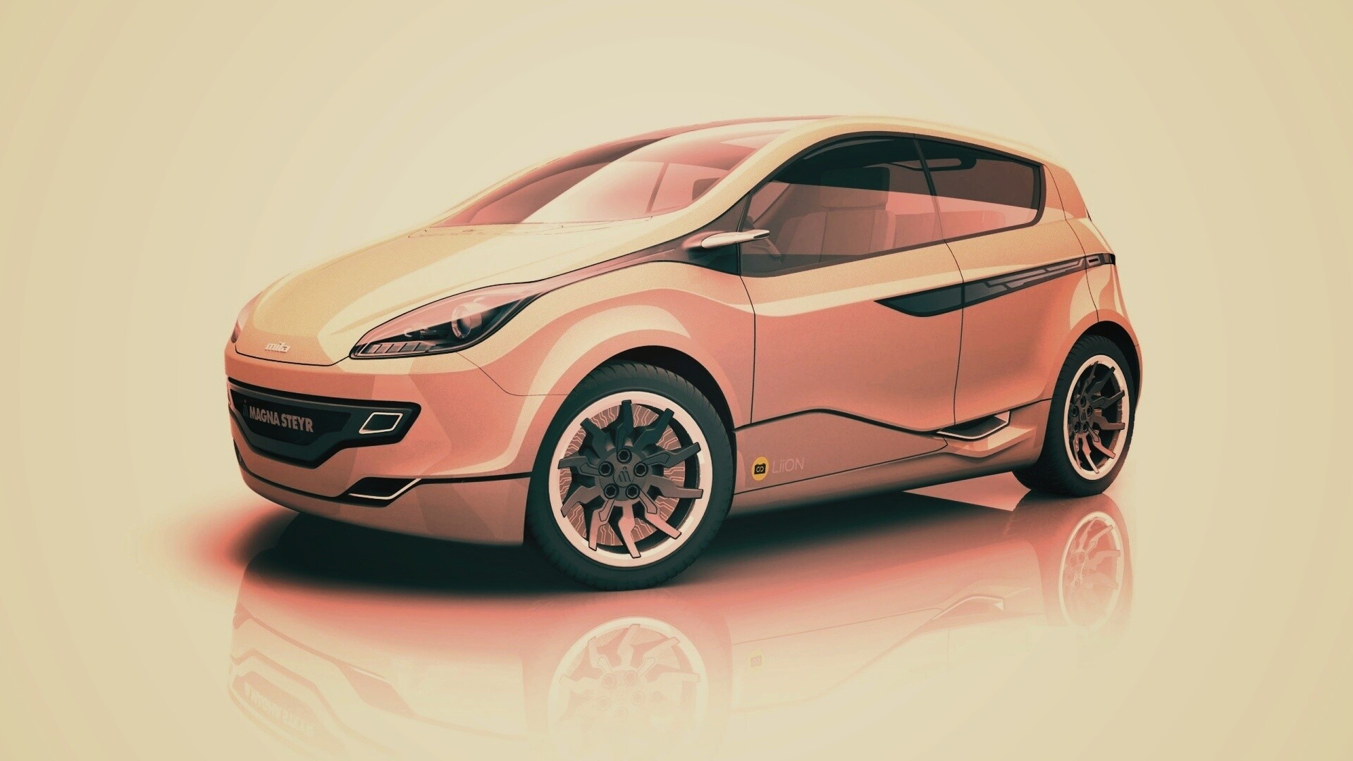 Концепт хэтчбека обои