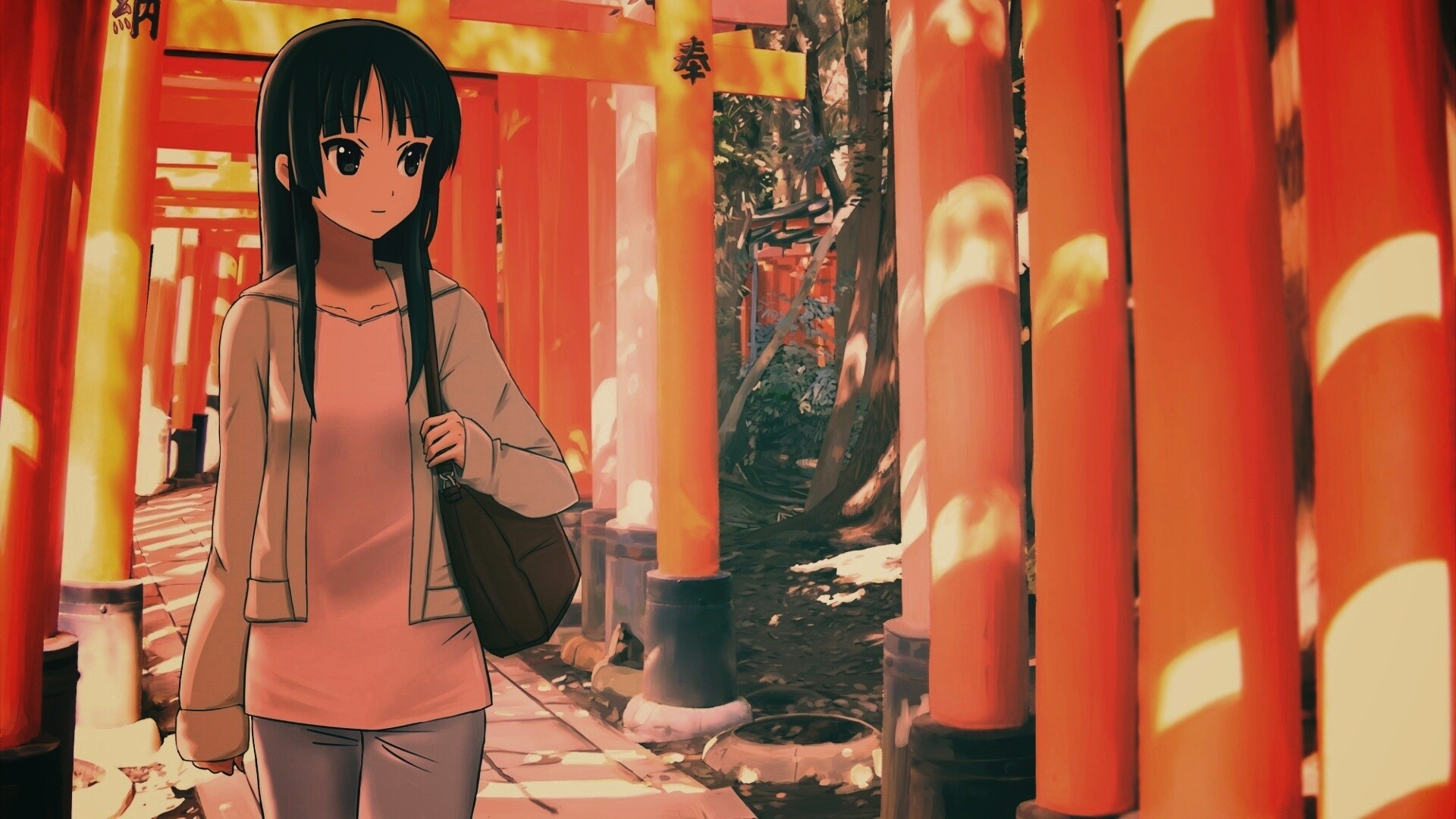 Акияма Мио обои