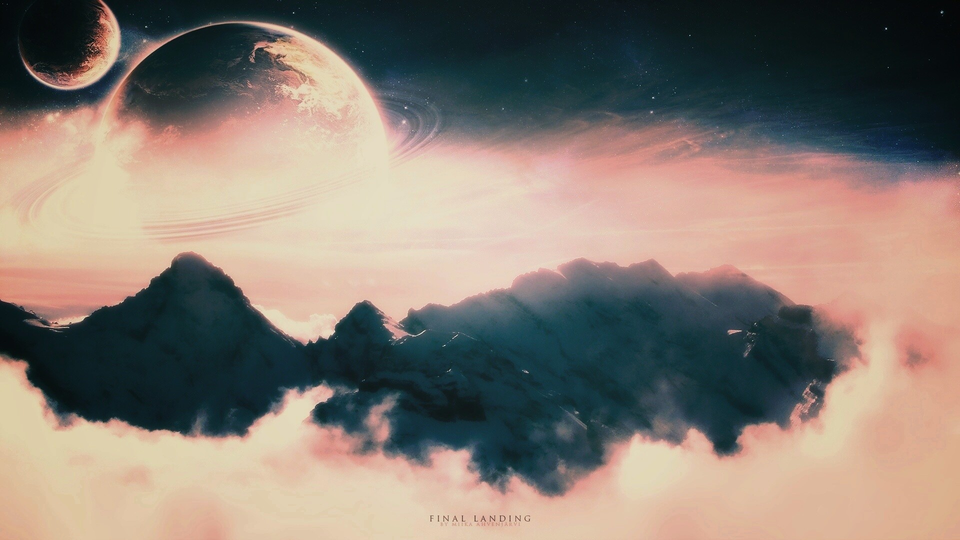 Окончательная посадка обои