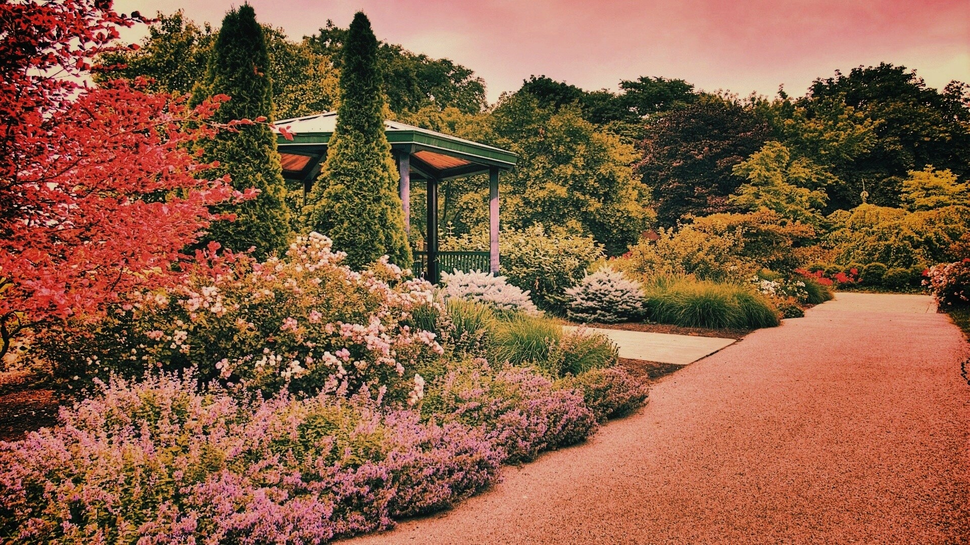 Ландшафтный дизайн обои