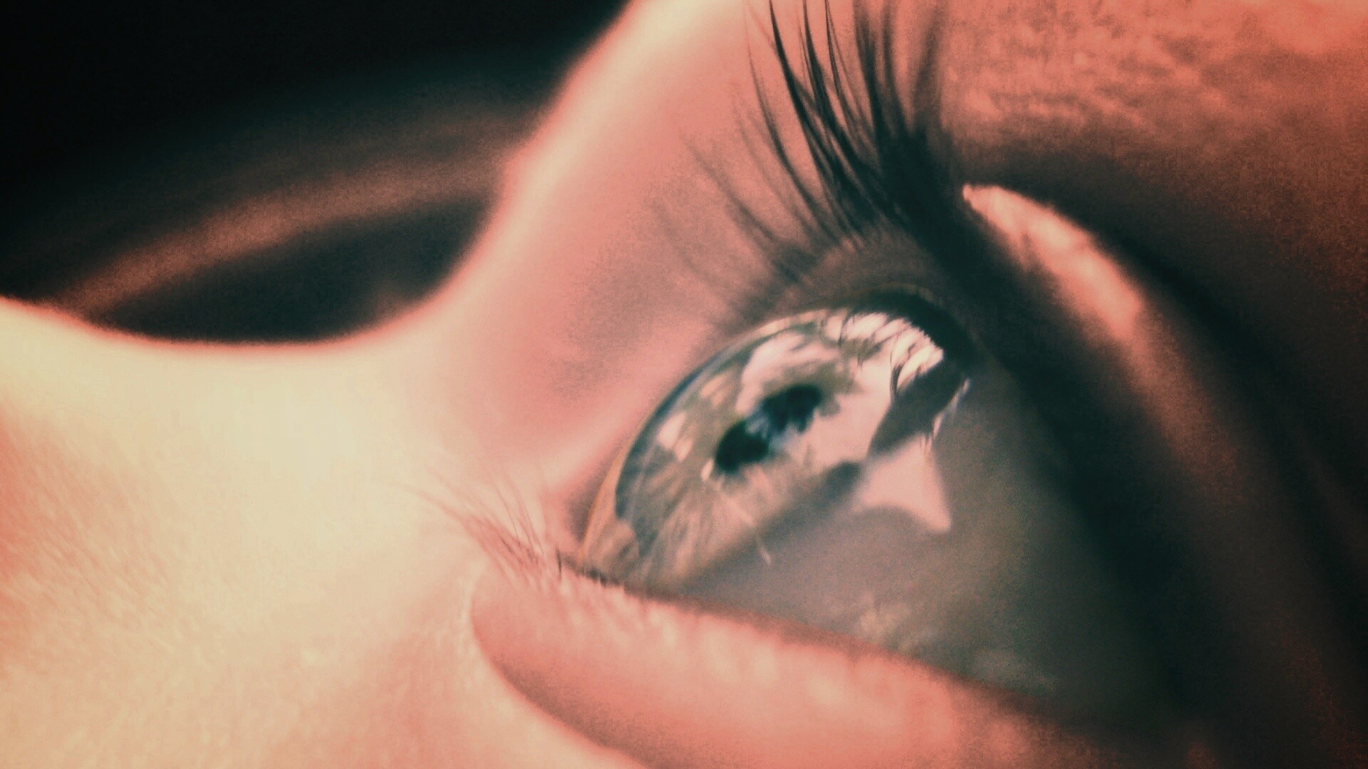 Ясный взгляд младенца обои