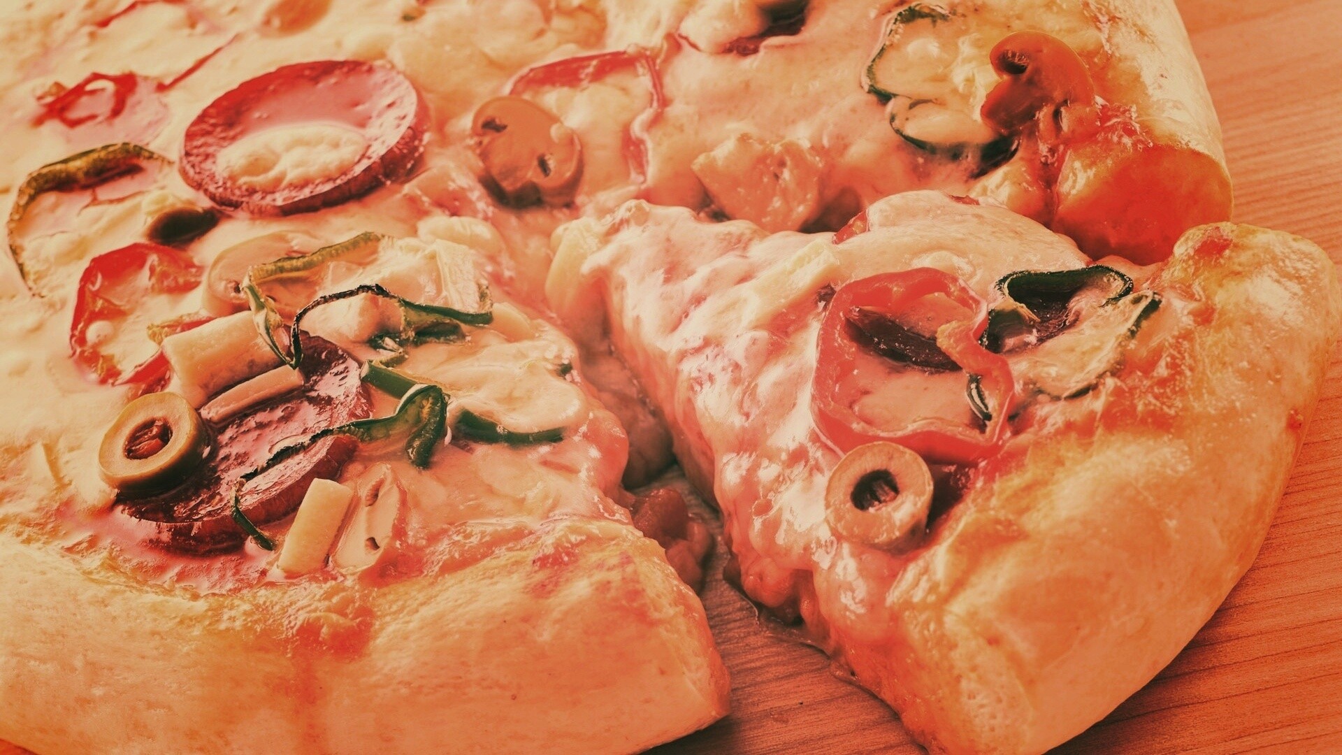Свежая пицца обои