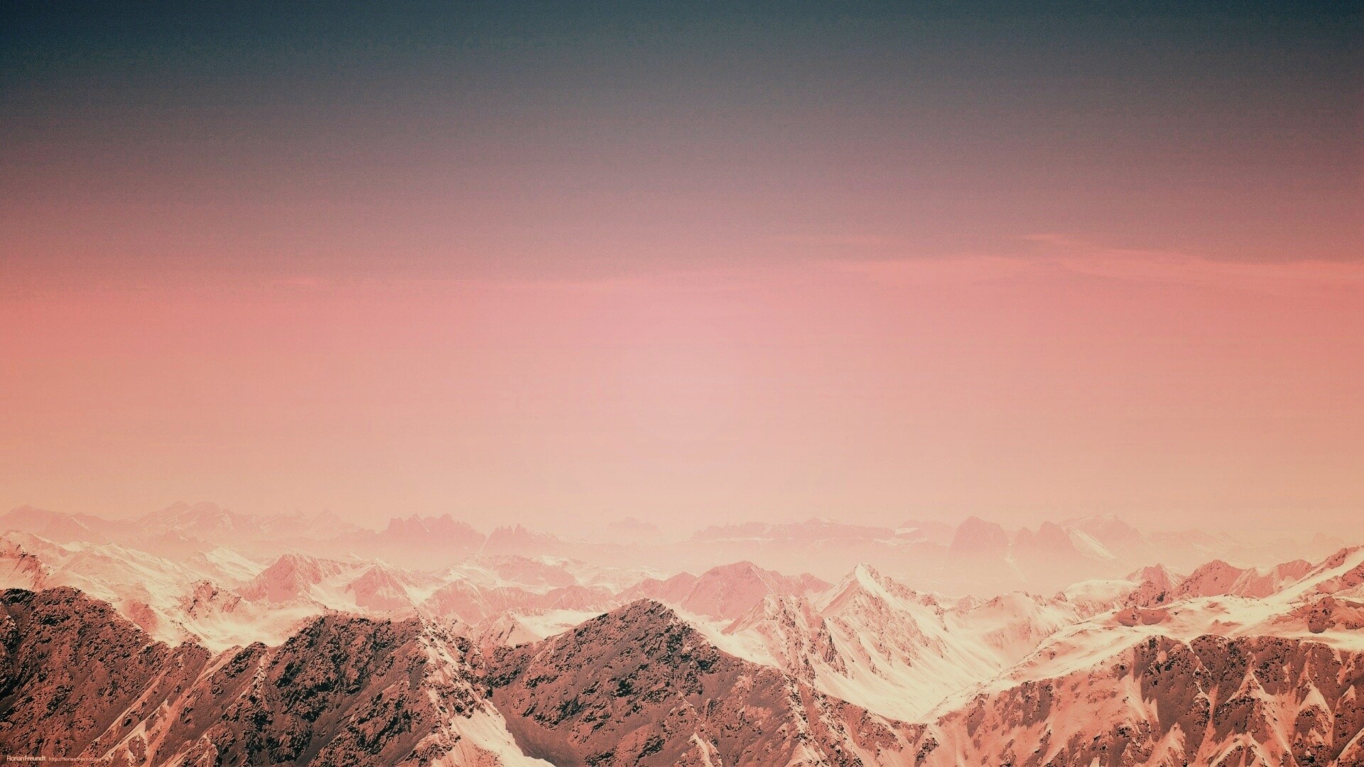 Горные вершины обои