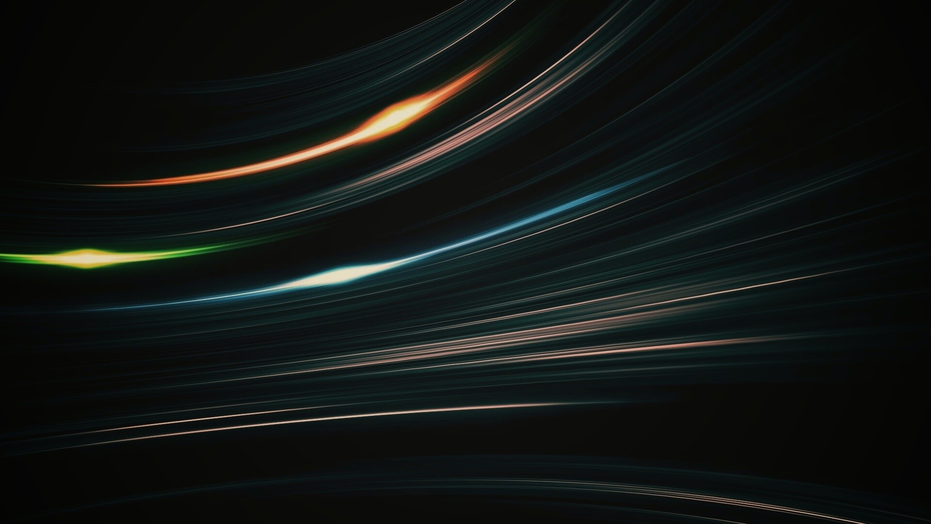 Цветные огни обои