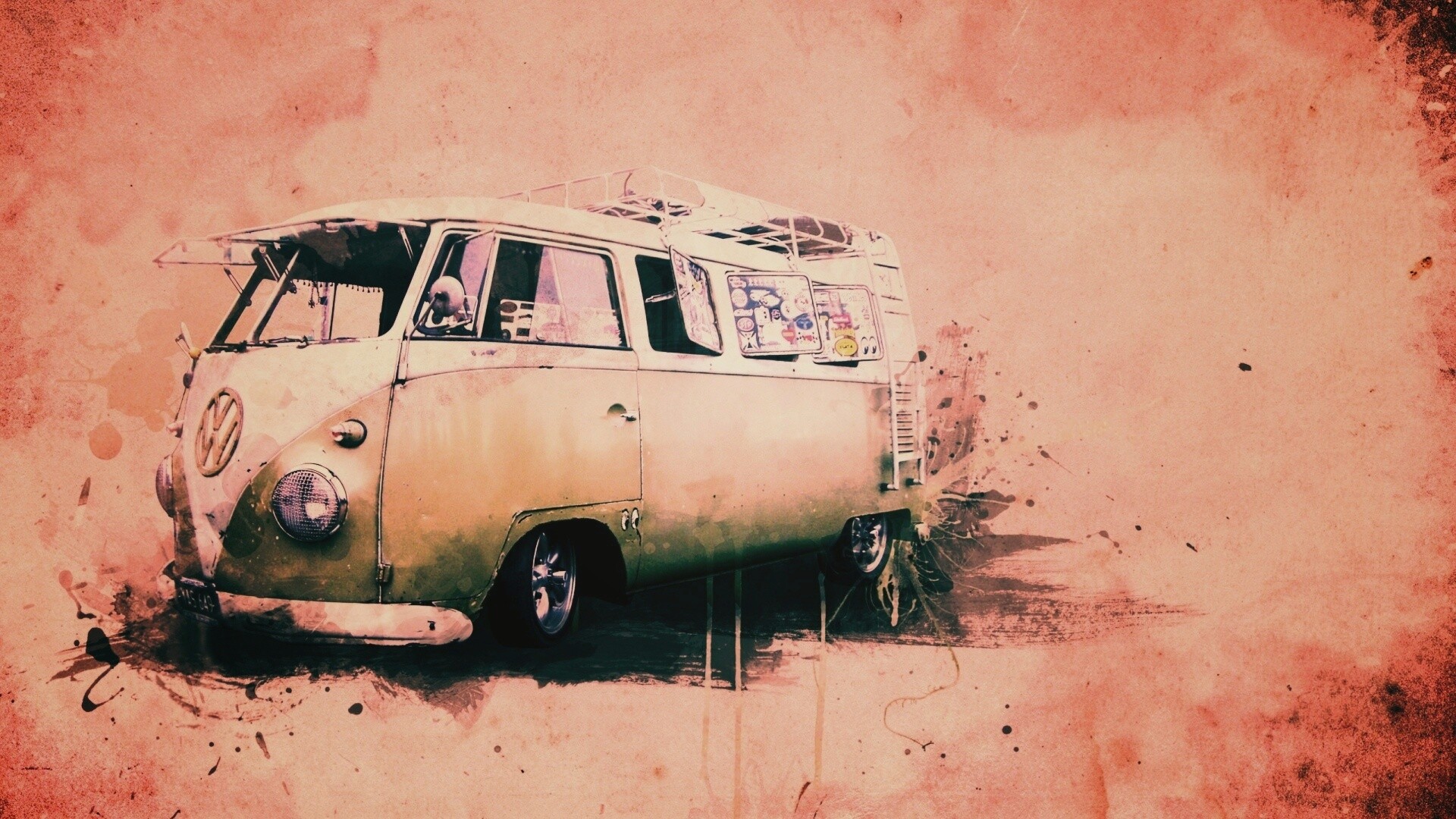 Фольксваген 56 года - лучший фургон для путешествий обои