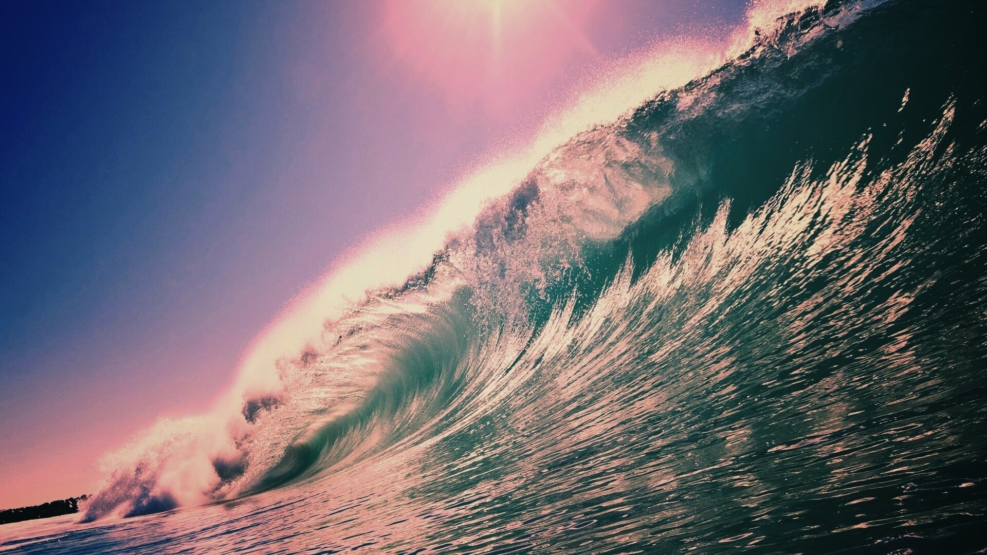 Волна — мечта серфера обои