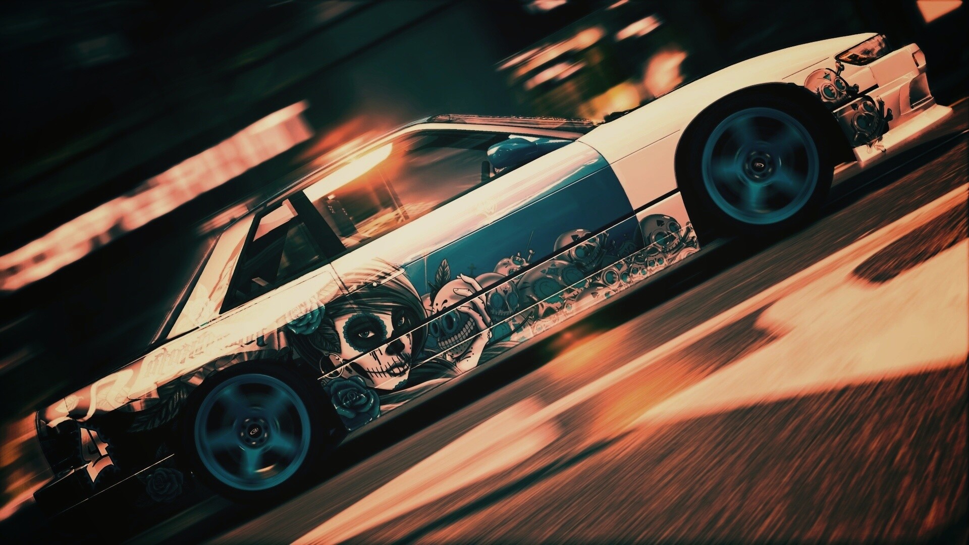 Nissan Silvia s13 Non Grata из GTA4 обои