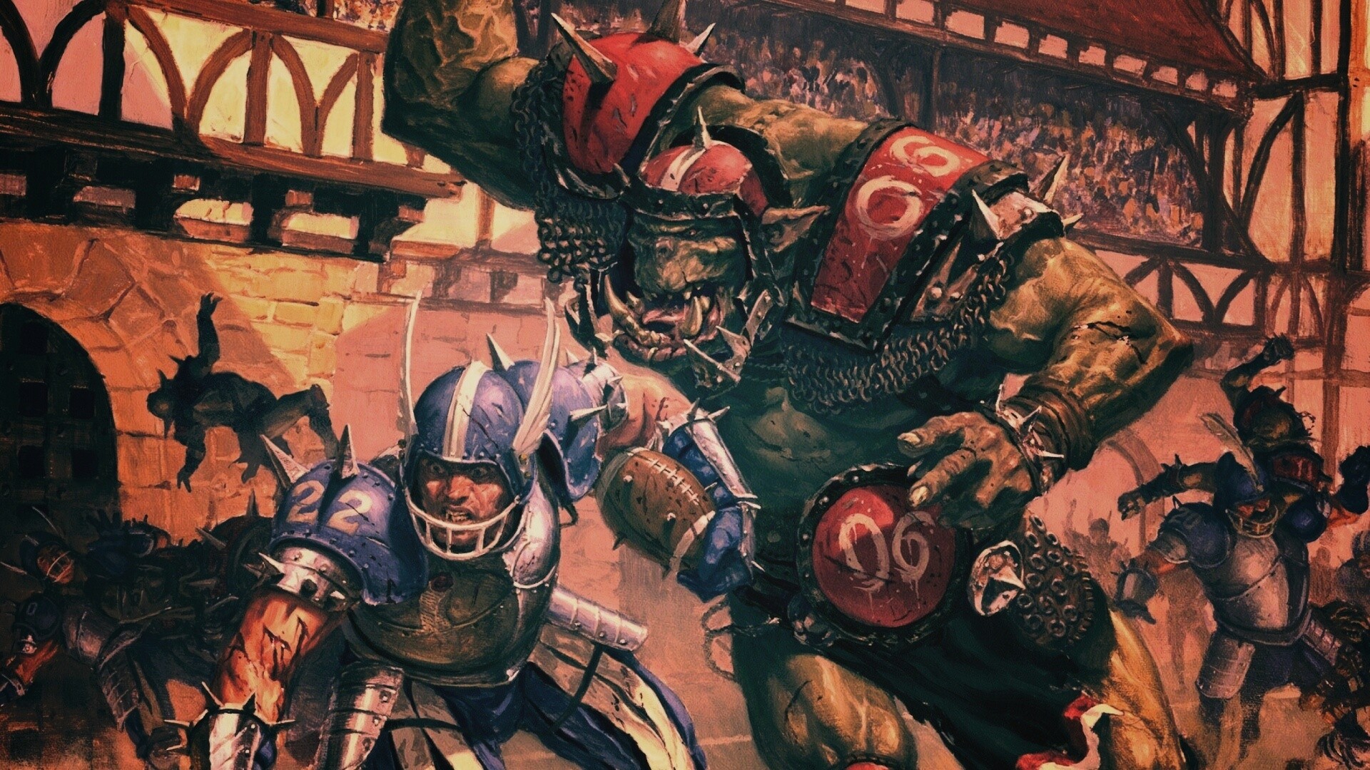 Игра людей и орков обои