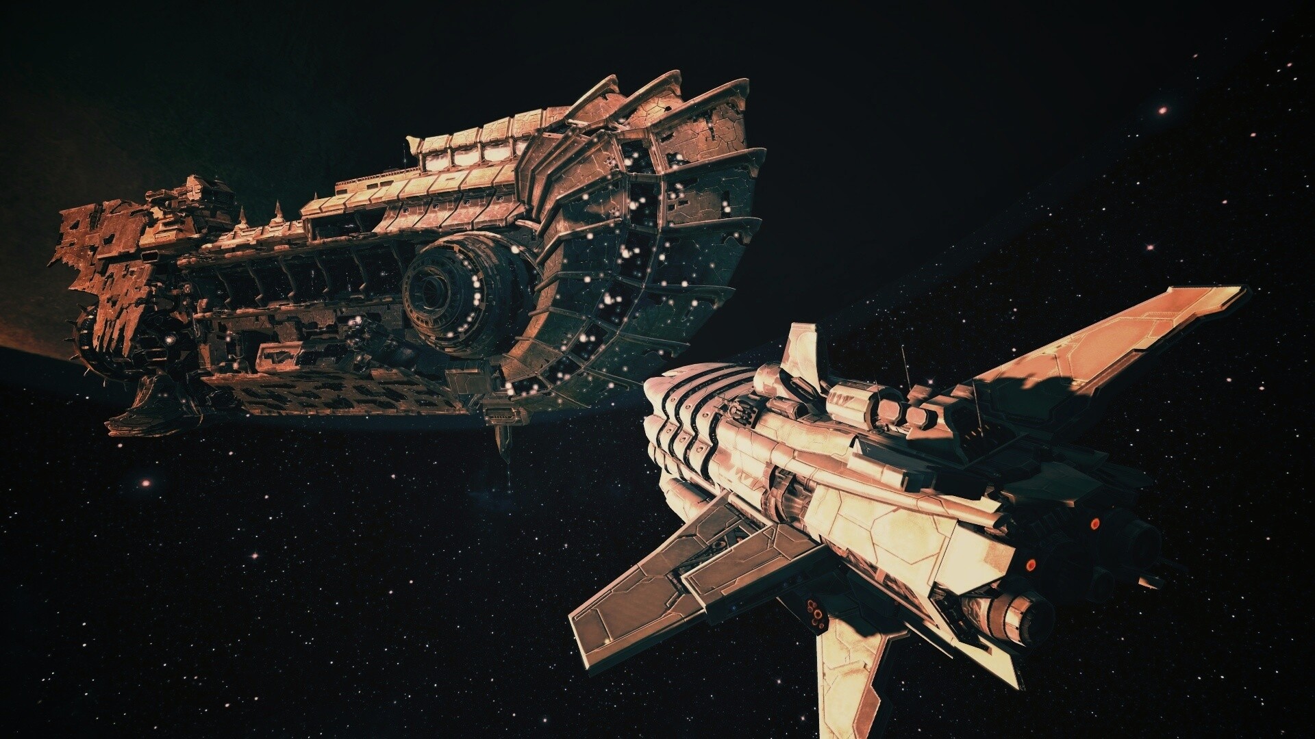 Космические корабли обои