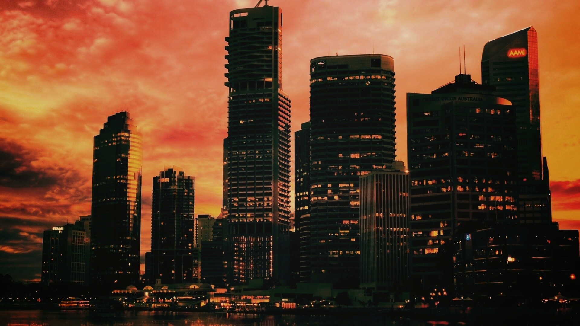 Австралийский город обои