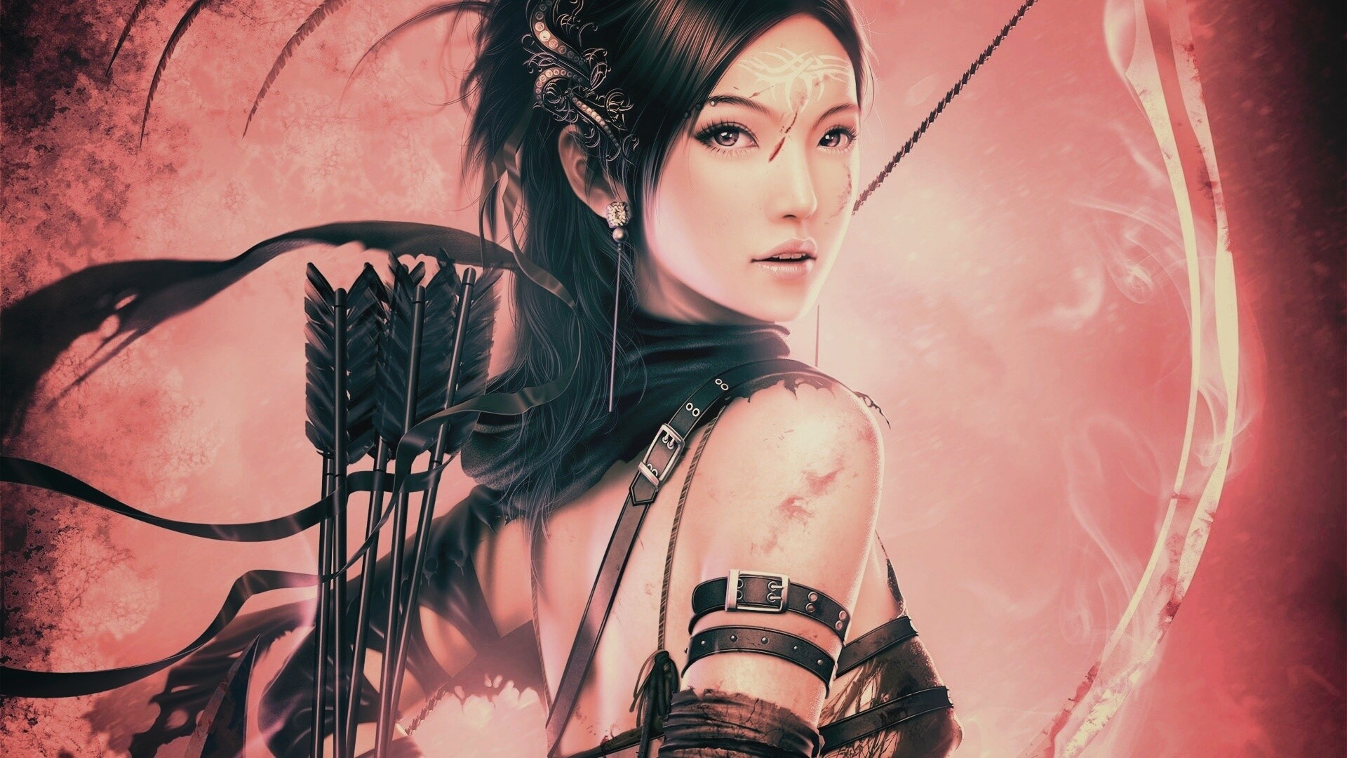 Лучница обои