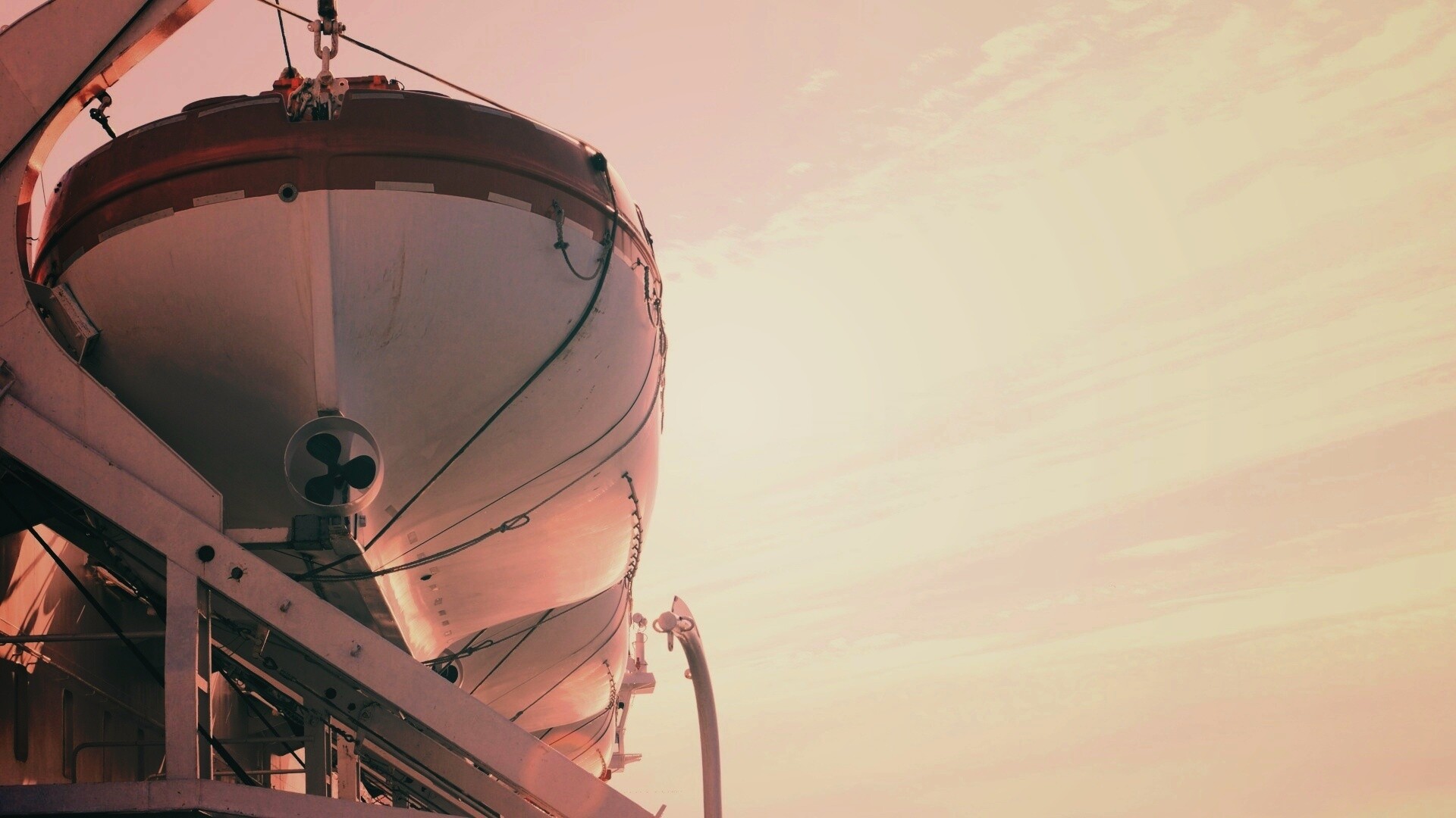 Шлюпка обои