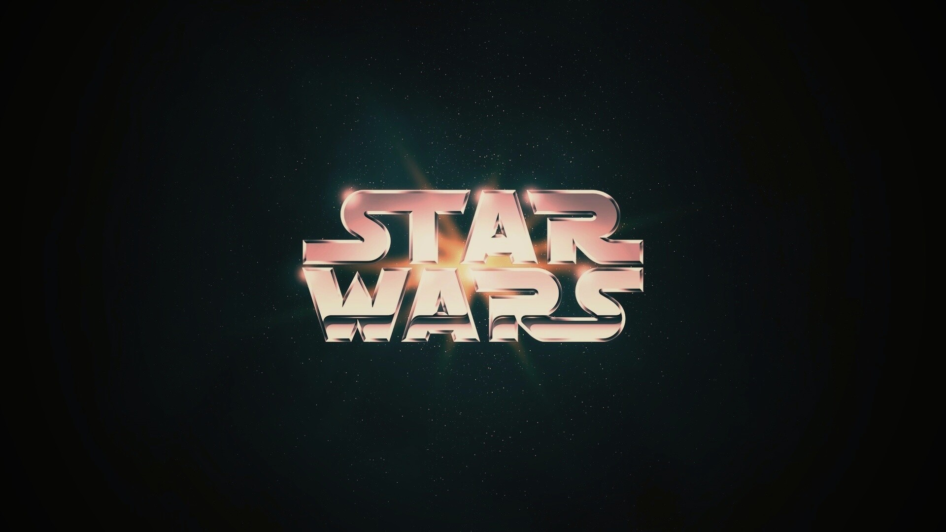 Серебряный логотип звездных войн обои