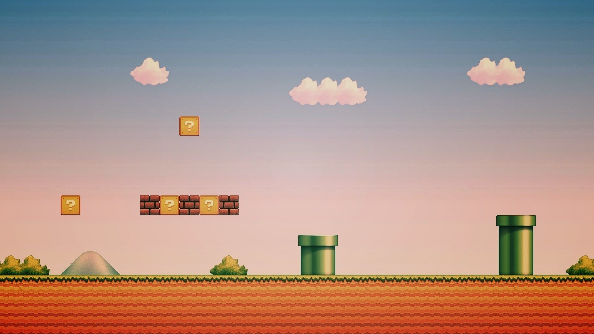 Мир супермарио обои