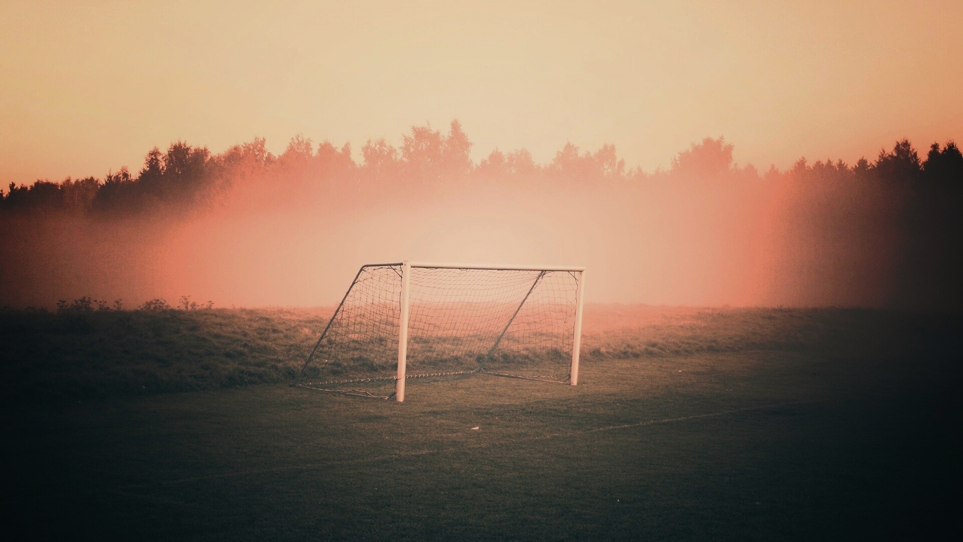 Футбольные ворота обои