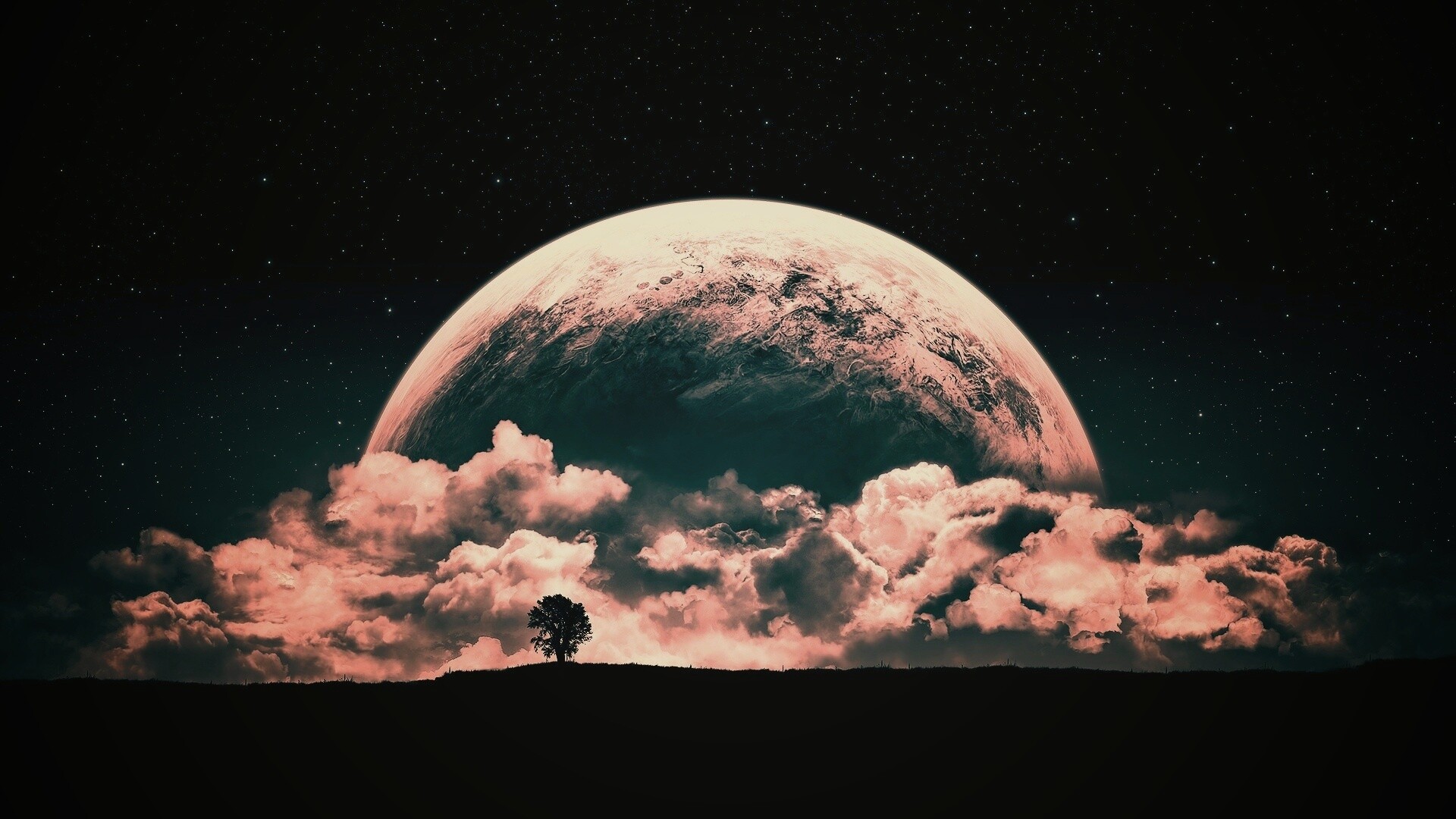 Наедине с вселенной обои