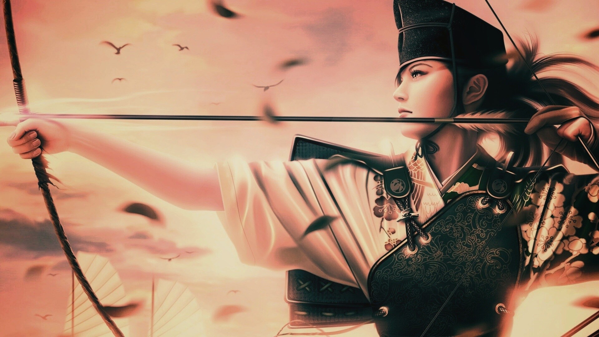 Лучница обои