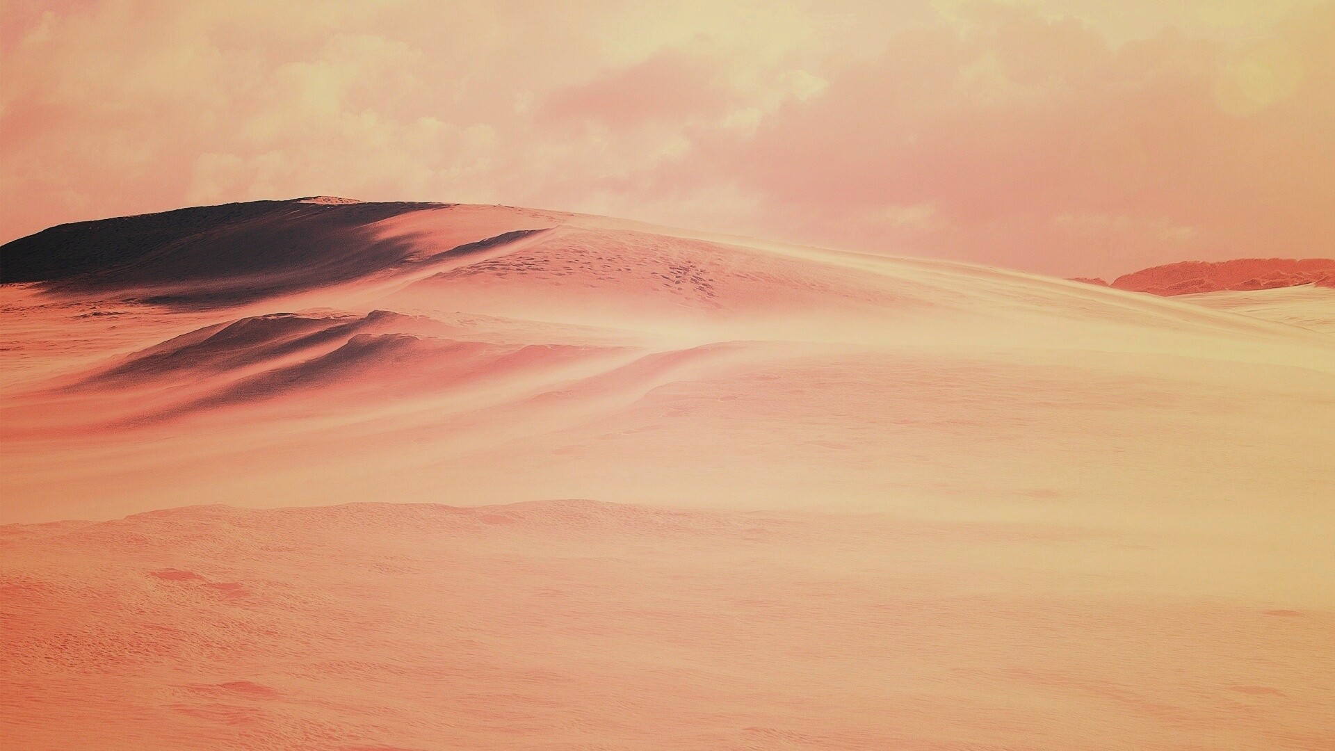 Далекая пустыня обои