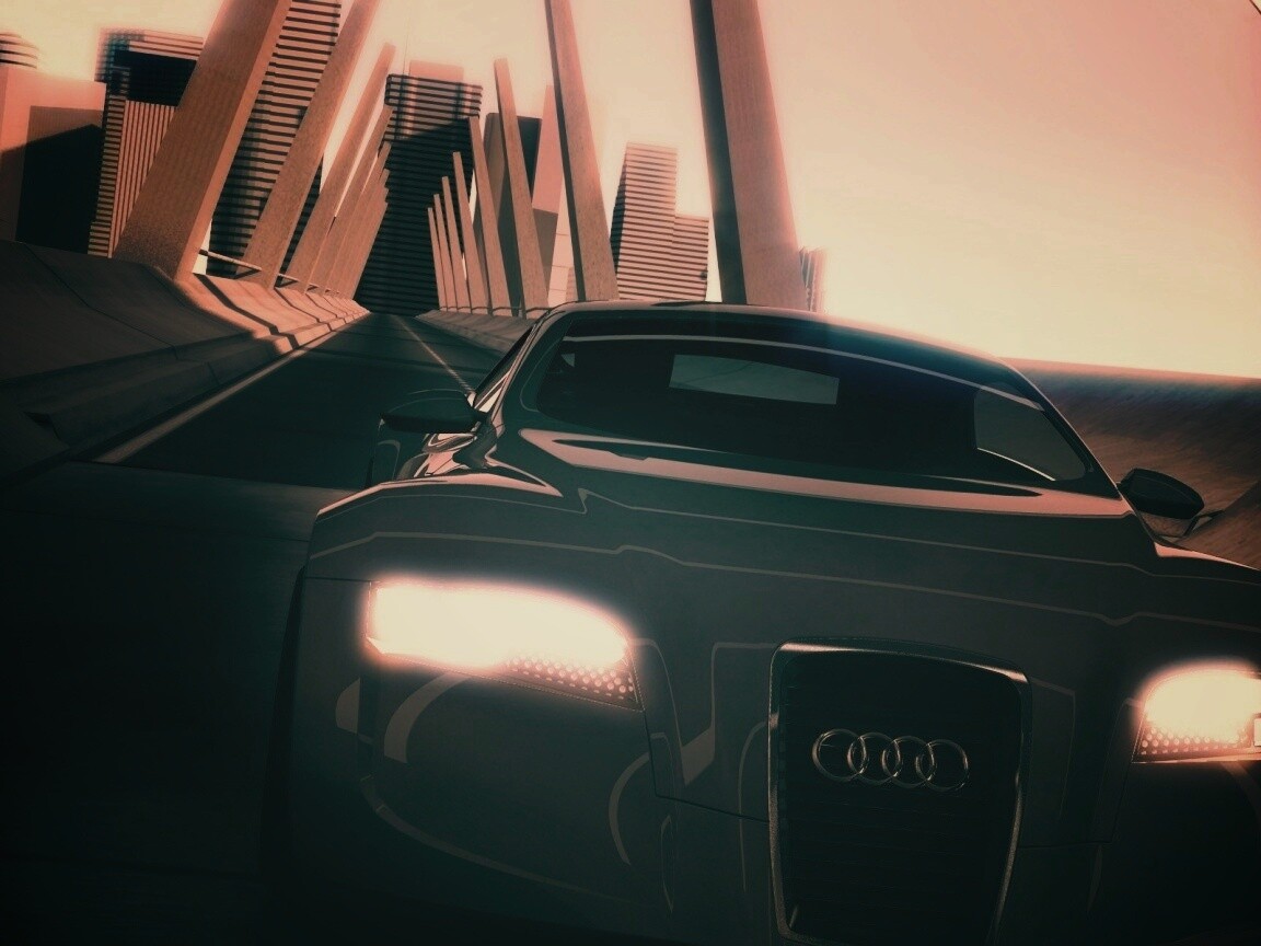 Концепт Audi-R Zero обои