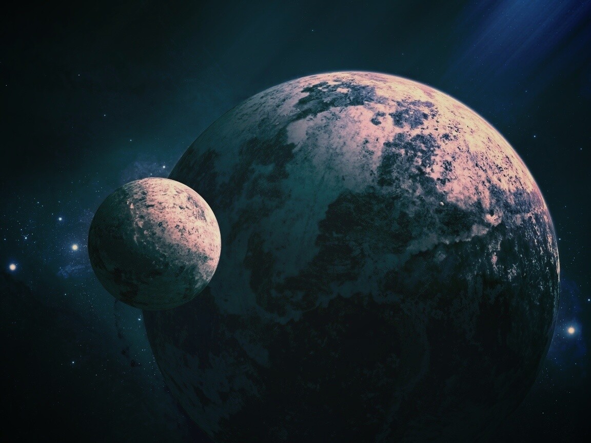 Холодная планета обои