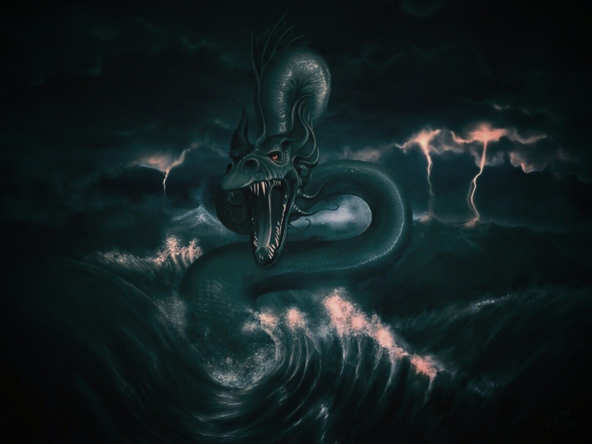 Морской дракон обои