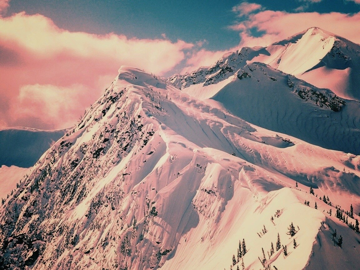 Горная гряда обои