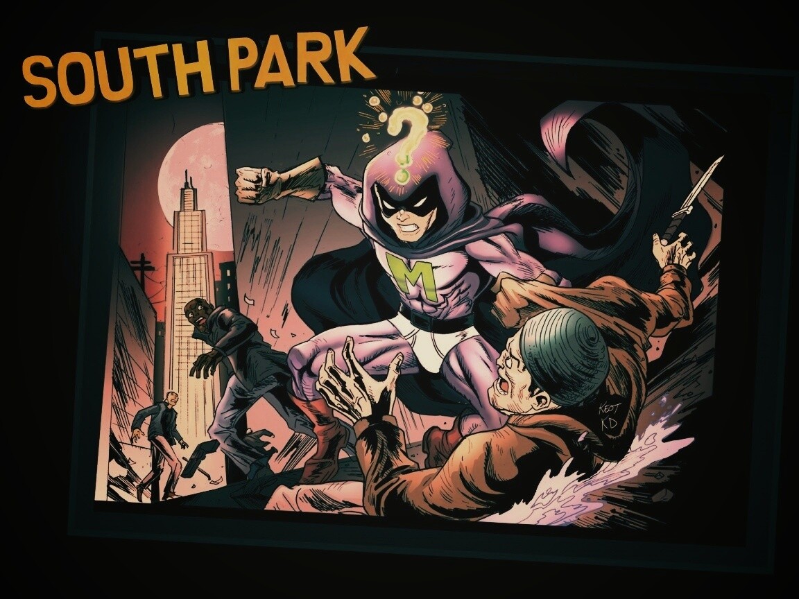 Комикс про Мистериона обои