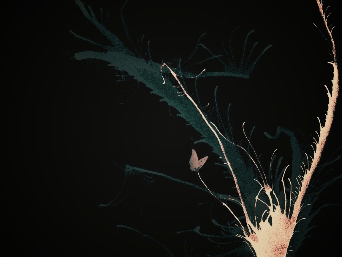 Абстракция из брызг обои