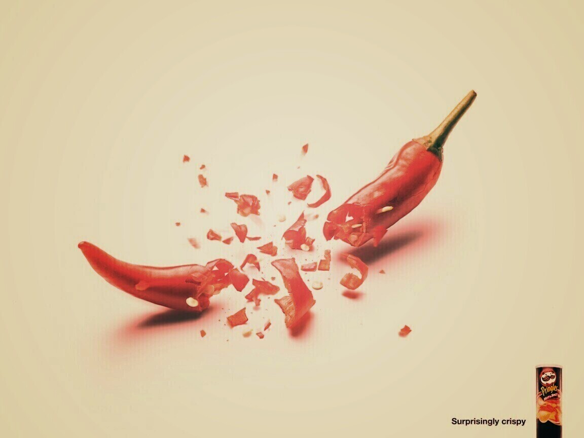 Удивительно хрустящие Pringles обои