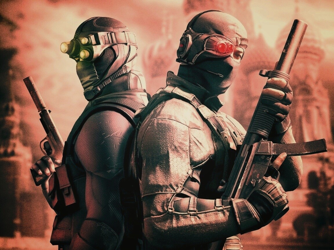 Герои Splinter Cell Conviction в Москве обои