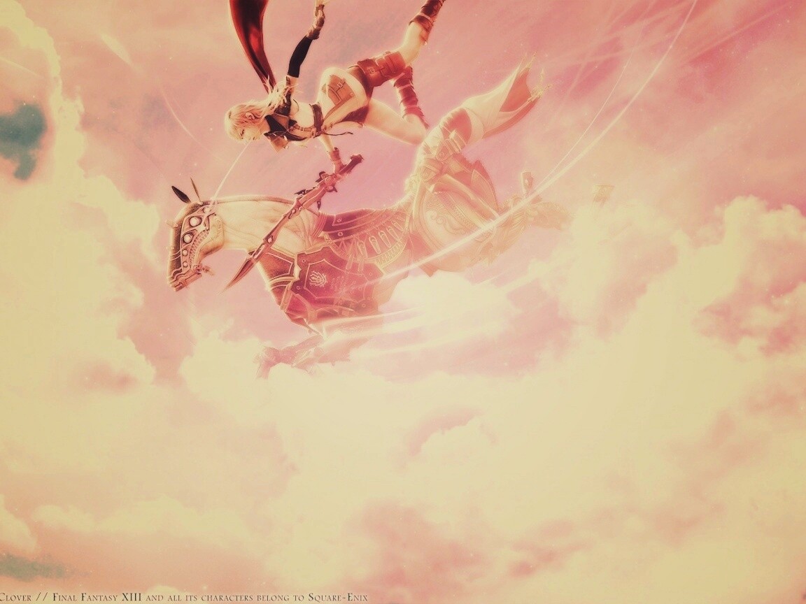 Девушка из Final Fantasy XIII обои