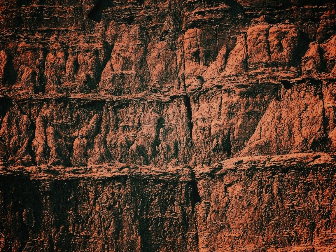 Скалистый обрыв обои