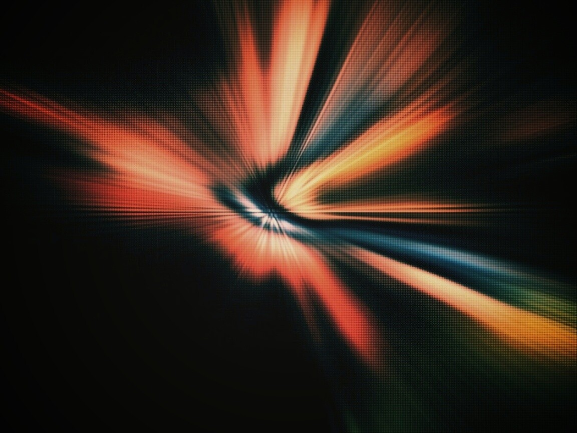 Разноцветные световые волны обои