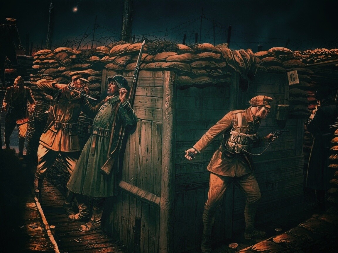 Арт на тему войны обои