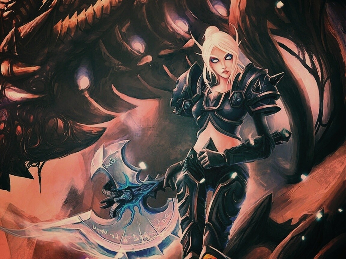 Героиня MMORPG обои
