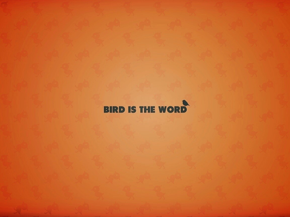 Bird is the word обои