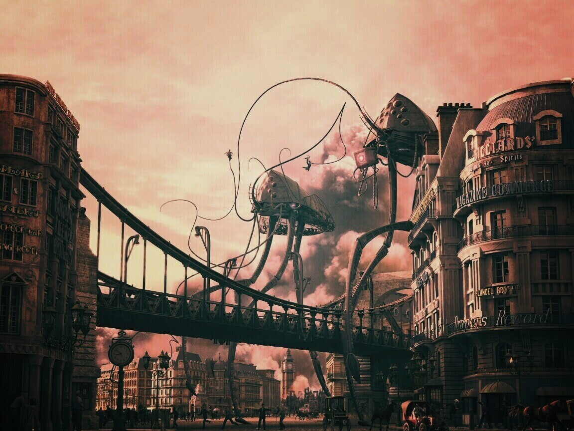 Война миров обои