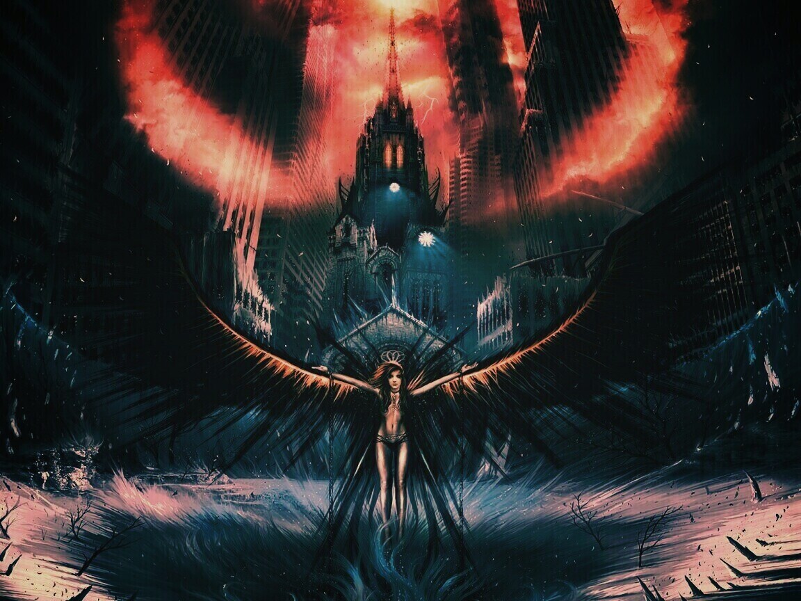 Тёмный ангел обои