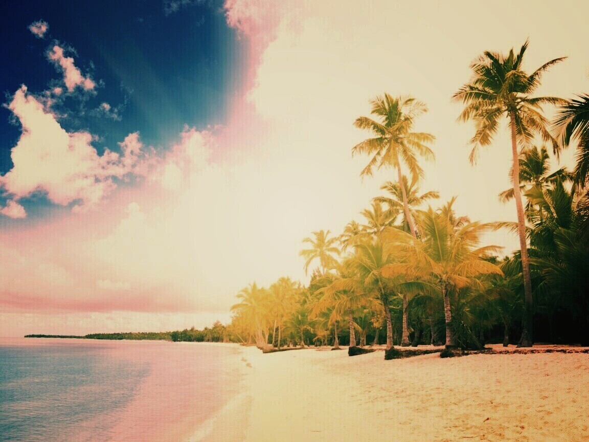 Тропическое побережье обои