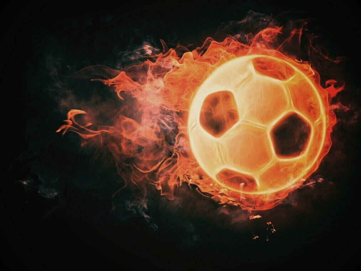 Огненный мяч обои