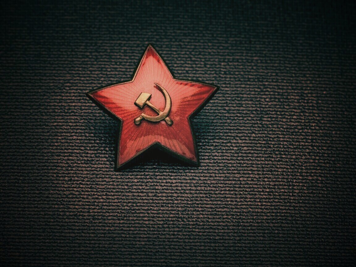 Красная звезда обои