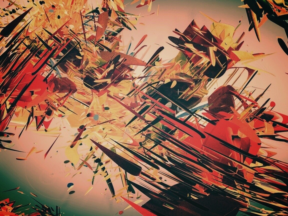 Сумасшедшая абстракция обои