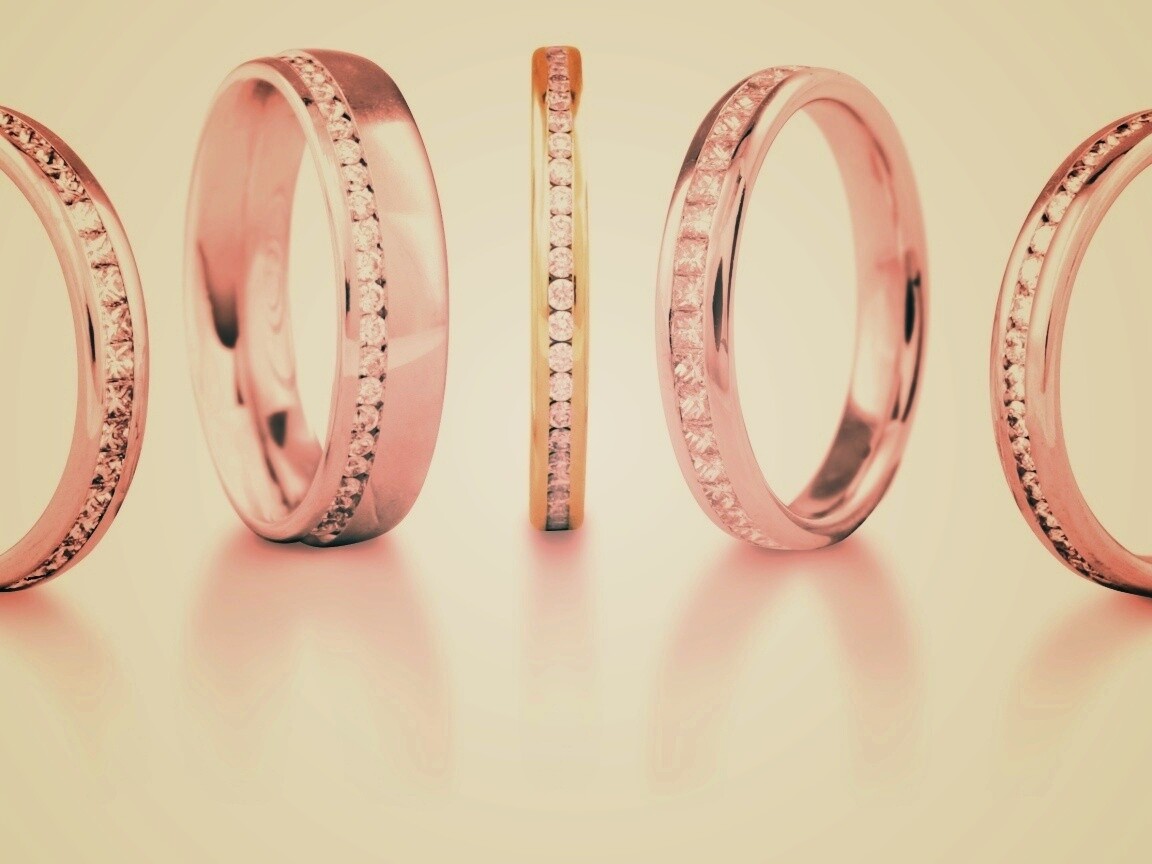 Кольца обои