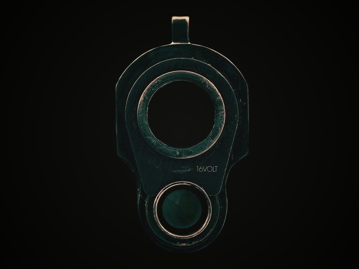 Дуло пистолета обои